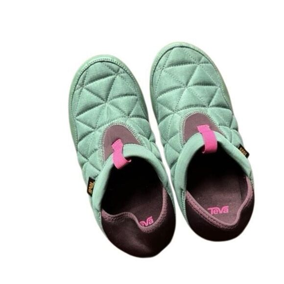 Teva Ember Moccasins Slip on Girls Shoes Kids shoes slip on shoes Size 4 - Picture 7 of 8